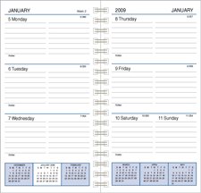 Pocket Calendar Refills