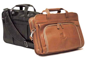 leather briefcase, leather and vinyl, factory direct prices