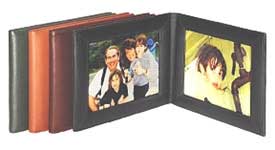 frame, picture frame, leather and vinyl