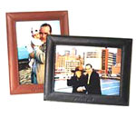 leather single picture frame, leather 5x7, leather frame, leather picture