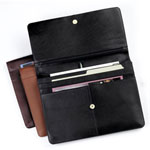 underarm portfolio, leather portfolios, leather journals, leather binder