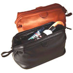 leather toiletry bag, leather bag, traditional bag